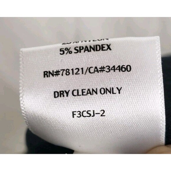 EILEEN FISHER Black Crepe Ankle Pants L Stretchy Casual Comfort Minimalist - Picture 5 of 5